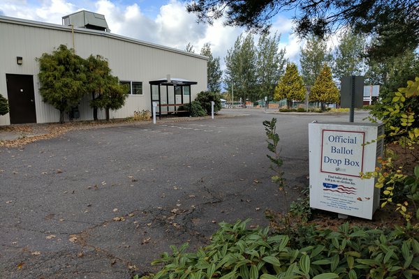 Twin Cities Senior Center Ballot Drop Box